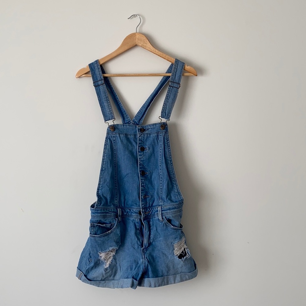 True Craft overall shorts size xl